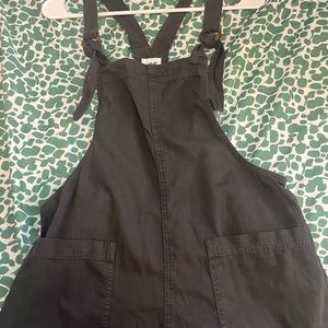 charcoal aerie short overalls